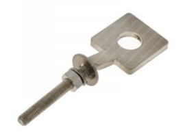 Chain tensioner Round Hole Right side Stainless steel Zündapp 517 / 529 / 530