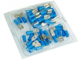 Assortment set Cable lugs 50-Pieces Universal