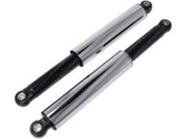 Shock absorber set Chrome - Black Closed 360mm Kreidler 1968 - 1972