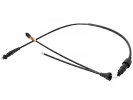 Throttle cable + Oil pump cable Black Honda MB / MT / NSR