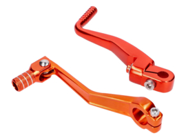 Shift pedal / Kickstart pedal set orange anodised Simson S50 / S51 / S53 / S70 / S83