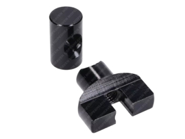 Brake cable Adjuster set M6 Black 2-Pieces Universal