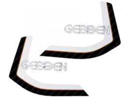 Sticker set Tank 215mm x 155mm Kreidler Gebben