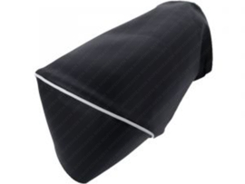 Buddyseat Cover Black - White lines Zündapp KS50 1972 - 1974