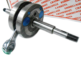 Crankshaft Rito Race 39.70mm Stroke Sachs 50/5 / 50/6 5 / 6 Gear