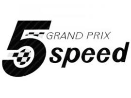 Sticker Black 115mm x 60mm Kreidler 5 Speed Grand Prix