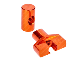 Brake cable Adjuster set M6 Orange 2-Pieces Universal