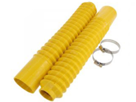 Fork covers set Front fork Yellow Long 34cm Honda MT / MTX