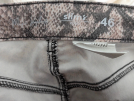 MS mode slangenprint capri maat 46