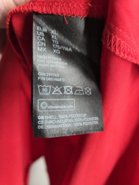 H&M glanzende rode blouse maat XL