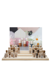 Presentatiemateriaal plateau voor poppetjes