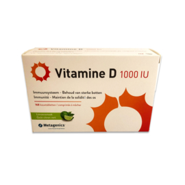 Vitamine D 1000IU Metagenics kauwtabletten 5 x 168