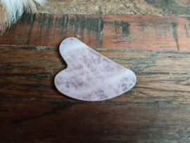 Gua sha Rozenkwarts