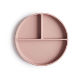 Mushie - Silicone plate / bord "Blush"