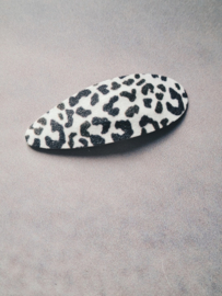 Haarspeldje 5 cm - leopard 5 ( 1 stuk)