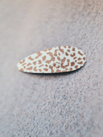 Haarspeldje 5 cm - leopard 2 (1 stuk)
