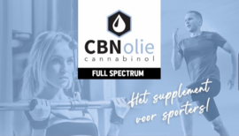 CBN Olie Full Spectrum voor sporters en sponsoring van CBN Olie Senol Yacizi