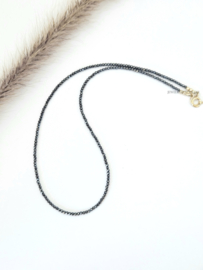 Mystic Spinel beaded necklace, available 14k goldfilled - 925 sterling silver