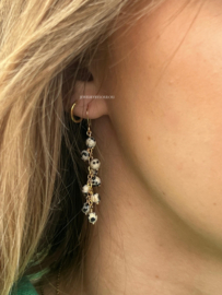 Dalamatiën Jasper earrings  14k goldfilled & 925 sterling silver