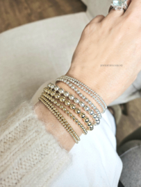 14k Goldfilled beaded bracelet 4mm