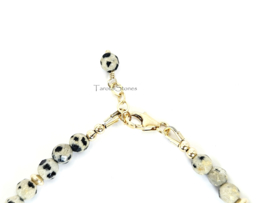 Dalmatiër japis armband     14k goldfilled