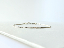 925 sterling zilver hill tribe kralen armband 1mm