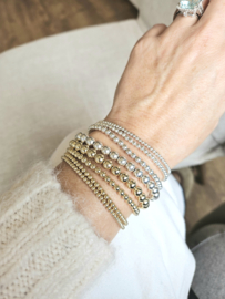 14k Goldfilled beaded bracelet 6mm