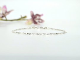 925 sterling zilver hill tribe kralen armband 1mm
