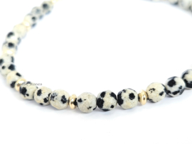 Dalmatiër japis armband     14k goldfilled