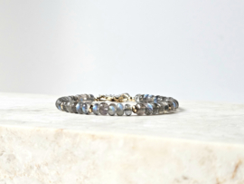 Labradorite beaded bracelet 14k goldfilled
