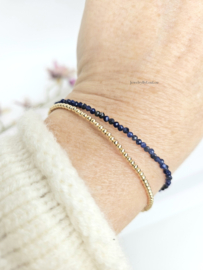 14k goldfilled kralen armband 2mm