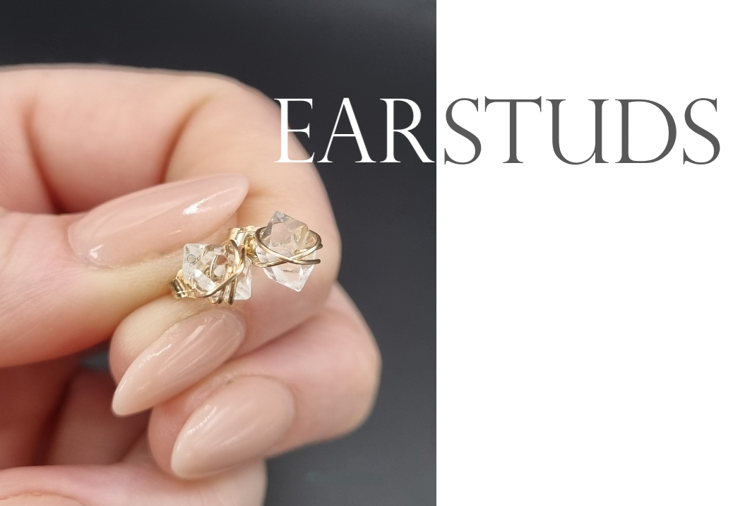 earstuds-edelsteen-loulou-goud-zilver