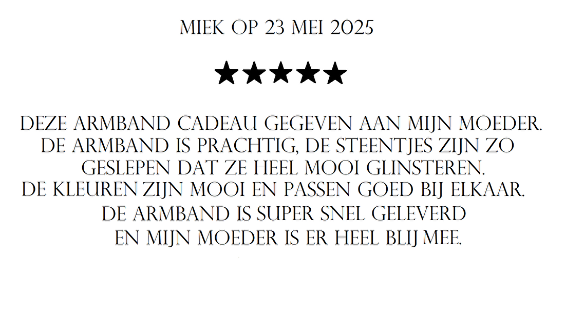 recencies reviews jewelrybyloulou edelstenen sieraden webshop