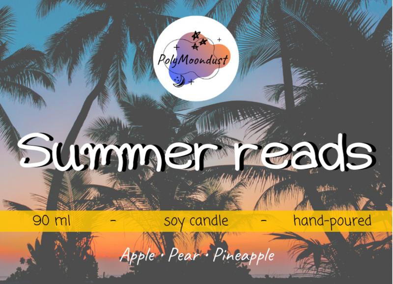 Spring Reads Candle