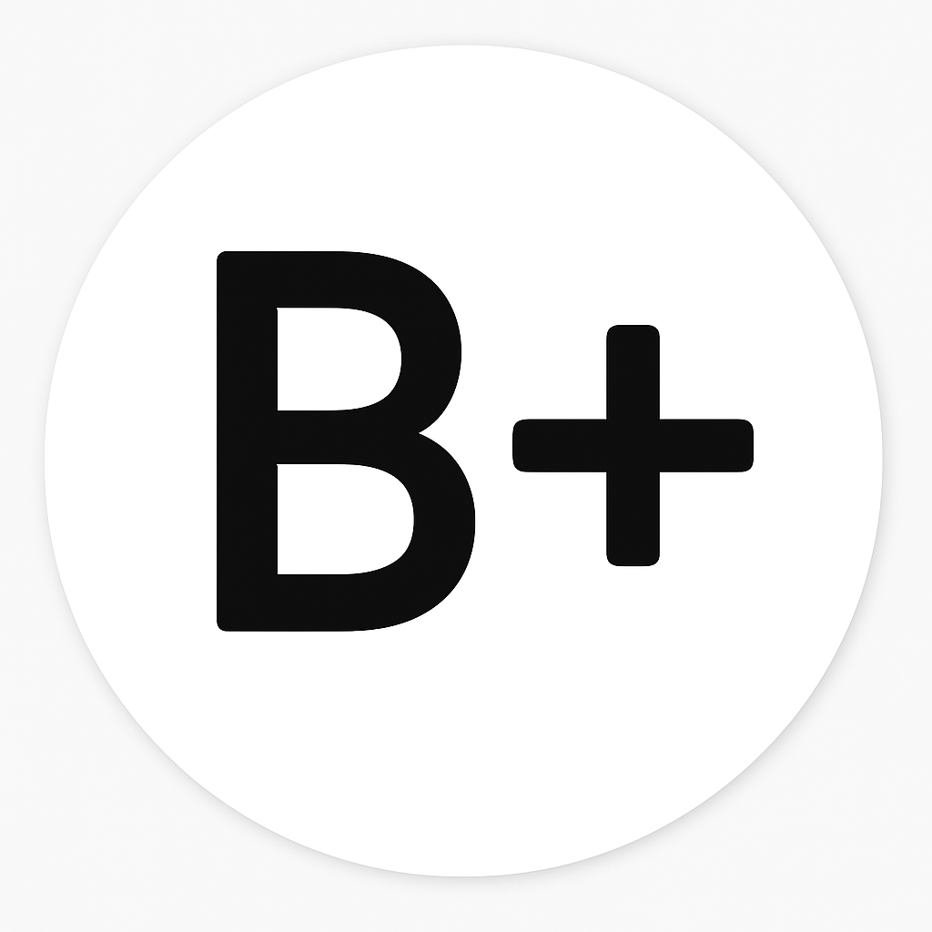 Sticker bloedgroep