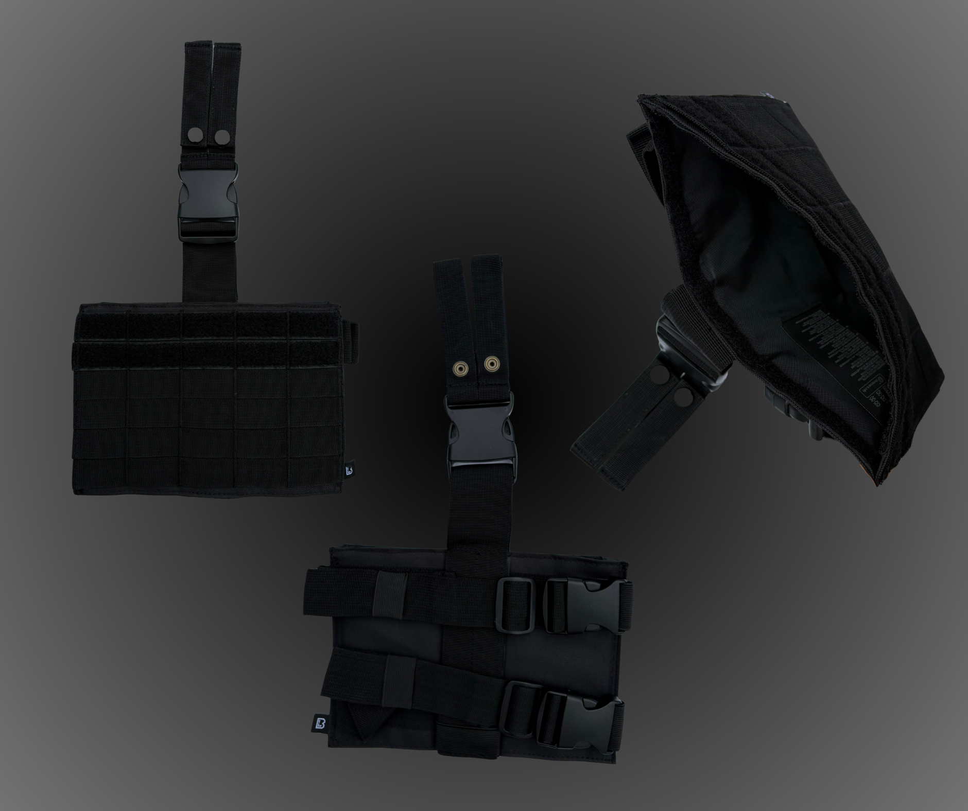 Legdrop leg plate