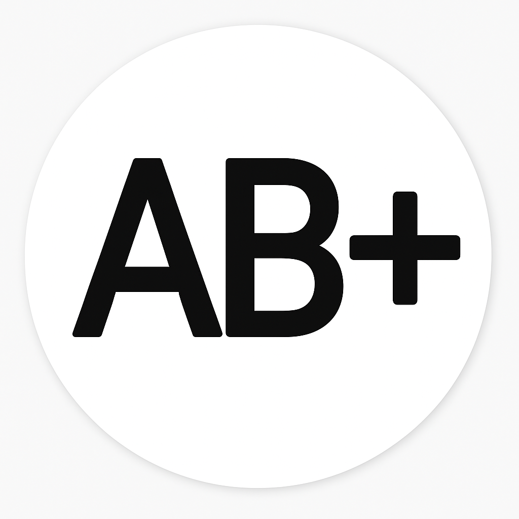 Sticker bloedgroep