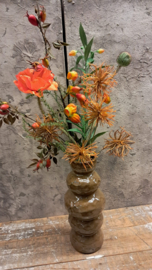 Boeket -zijden oranje-