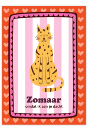 Zomaar- Ansichtkaart - sizzy