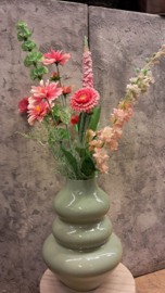 Zijden boeket -roze-
