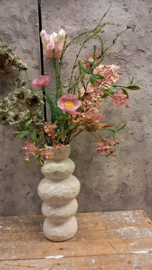 Boeket -zijden roze-