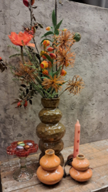 Boeket -zijden oranje-