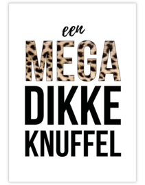 Dikke knuffel - Ansichtkaart - giveX