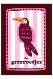 Grrroetjes - Ansichtkaart - sizzy