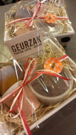 Kadopakket -fleurig- roze