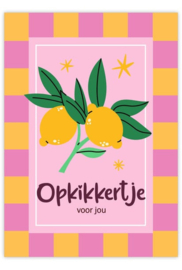 Opkikkertje-  Ansichtkaart - sizzy