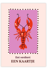 Dat verdient een kaartje-  Ansichtkaart - sizzy