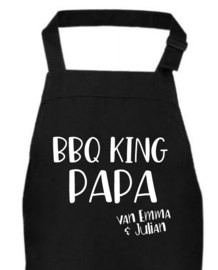 Schort BBQ KING PAPA/OPA