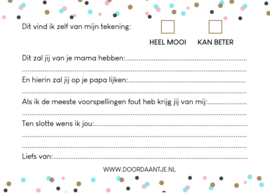 Babyshower invulkaarten