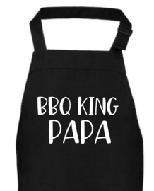 Schort BBQ KING PAPA/OPA